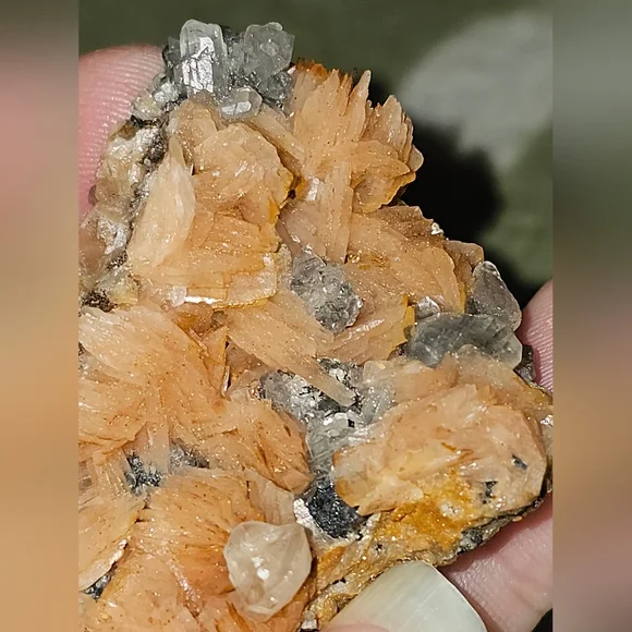 Pink Barite Cersuite And Gelena - Picture 7 of 10